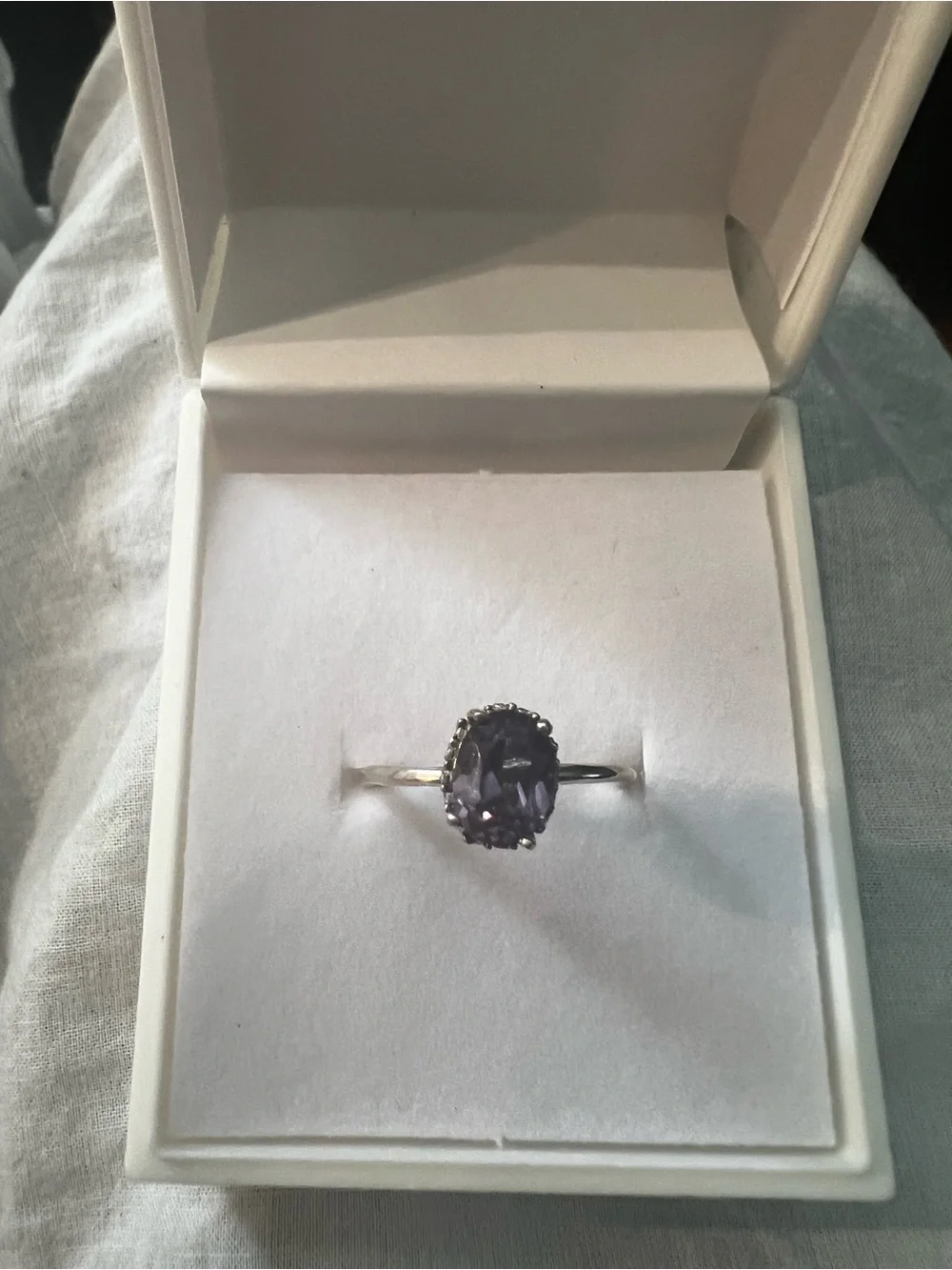 Alexandrite color changing ring 7 & 8